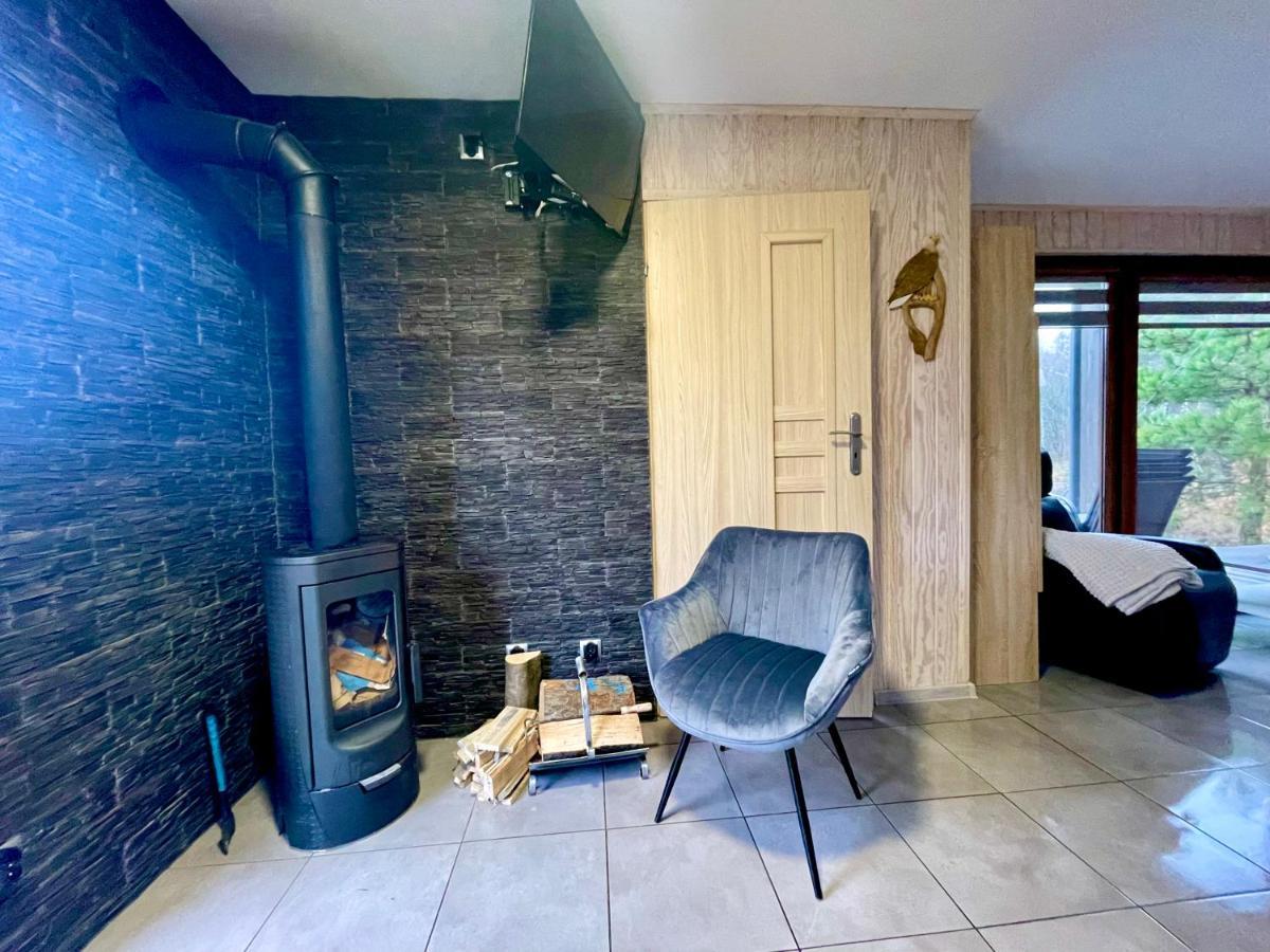 Osada Skoczkowo Komfortowe Domki Z Jacuzzi Nad Jeziorem- Sauna- Balia- Prywatny Staw Wedkarski Podiazy Extérieur photo
