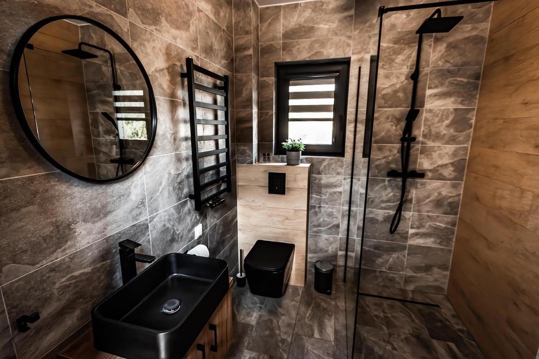 Osada Skoczkowo Komfortowe Domki Z Jacuzzi Nad Jeziorem- Sauna- Balia- Prywatny Staw Wedkarski Podiazy Extérieur photo
